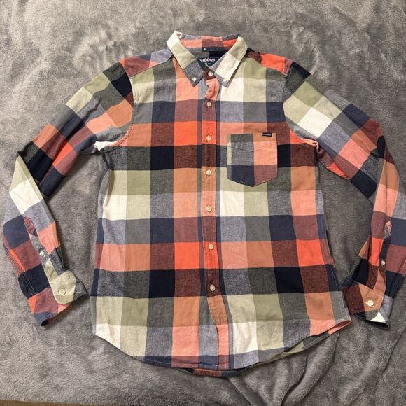 Chubbies Other - Chubbies Shirt Mens Large Brushed Flannel Checkered Midweight Slim Fit Comfort